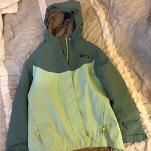 Patagonia green kids Jacket